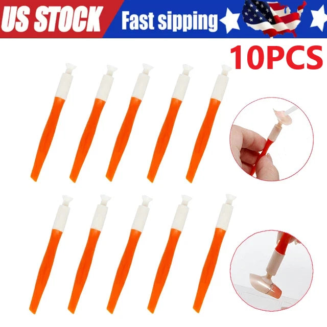 10Pcs Nail Art Suction Stick Tool for Beauty Manicure Salon