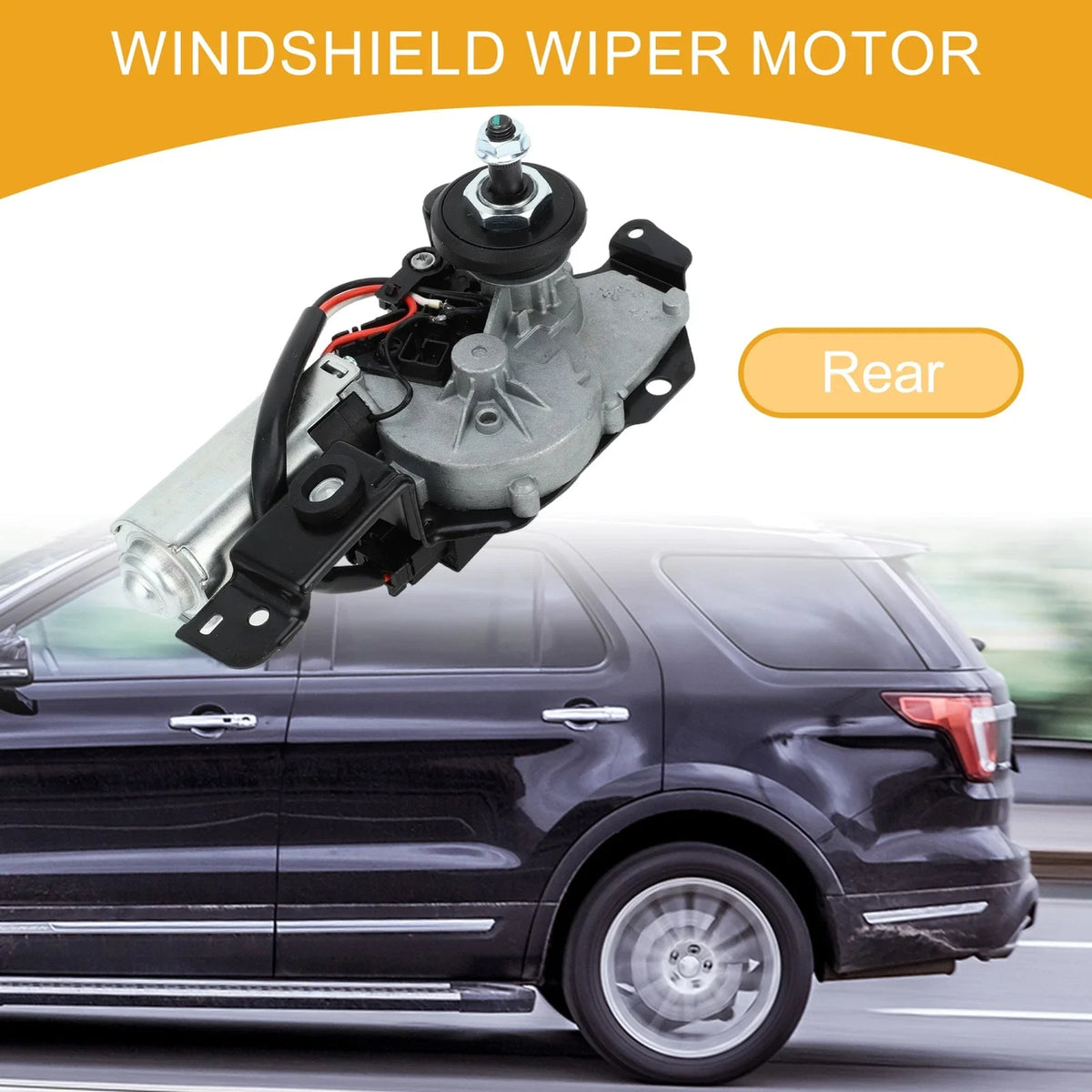Rear Windshield Wiper Motor for Ford Explorer (2006–2010) No. 6L2Z17508AB/7L2Z17508AA