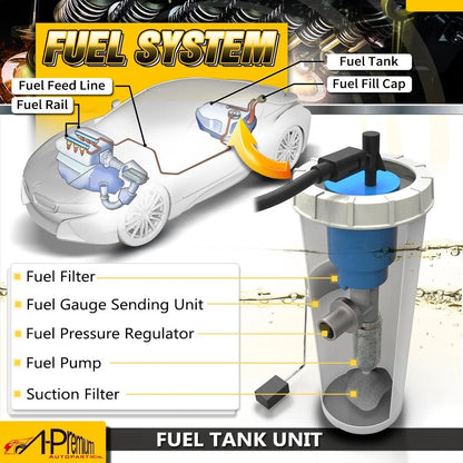 Fuel Pump Hanger Assembly for Ford Tempo Mercury Topaz (1988–1994)