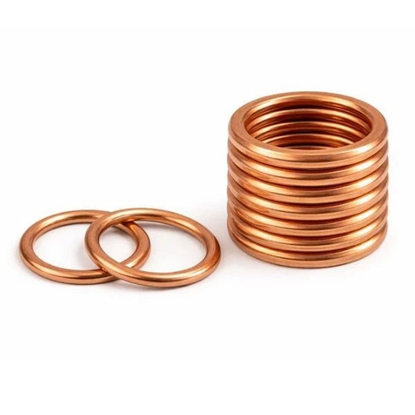 Oil Drain Sump Crush Washers x10 for Citroen C3 Aircross (2024–2025)