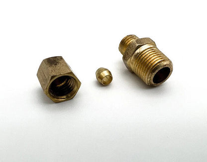 Oil Line Block Fitting Sleeve Nut Replacement for Chevrolet Small Block (1955–1970)