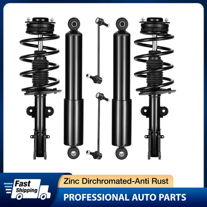 Front Strut Rear Shock Sway Bar for Dodge Grand Caravan Chrysler Town&Country (2018–2020)