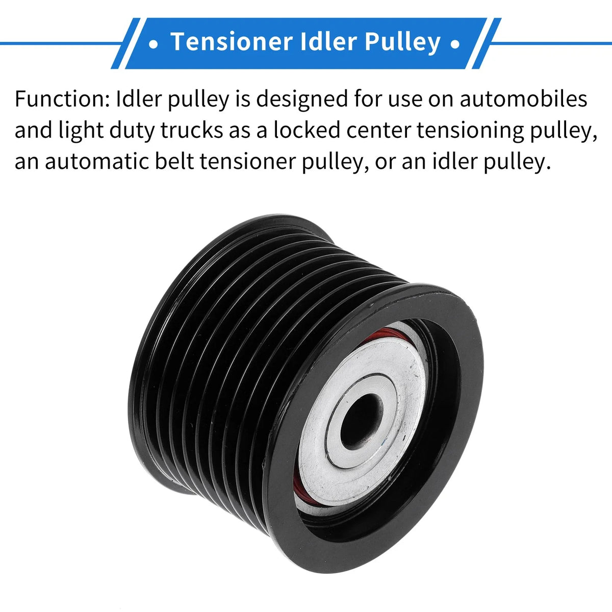 Drive Belt Idler Pulley for Lexus LX570 (2008–2011, 2013–2019) No. 1660351010
