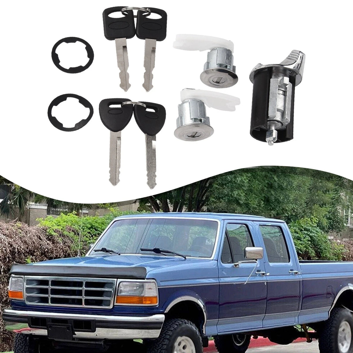 Door Lock Cylinders and Ignition Switch for Ford Vehicles
