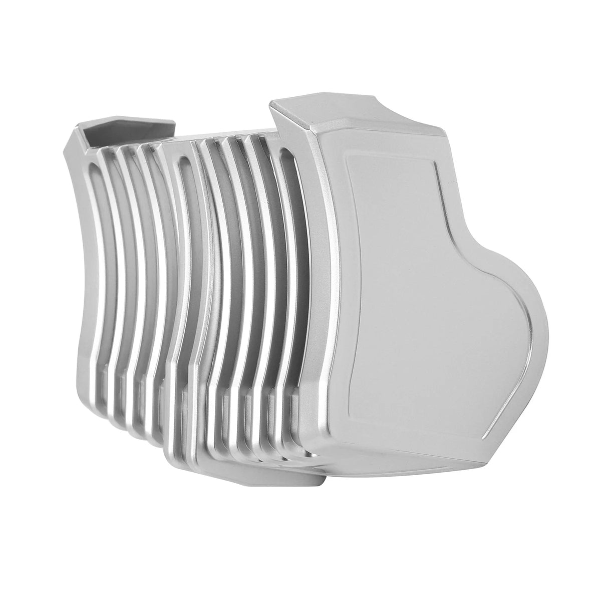 Oil Cooler Cover for Harley Touring Electra Road King Glide (2017–2024) Silver