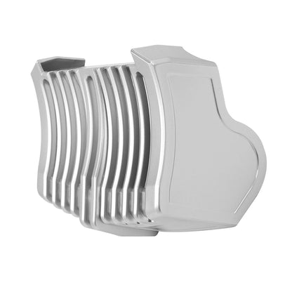 Oil Cooler Cover for Harley Touring Electra Road King Glide (2017–2024) Silver