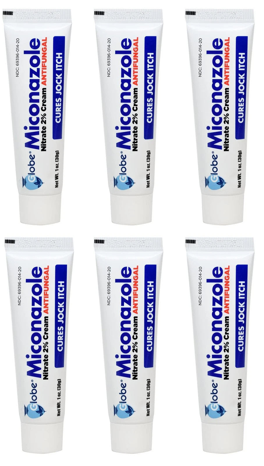 6X Miconazole Antifungal Cream 2% - Cures Most Fungal Infections
