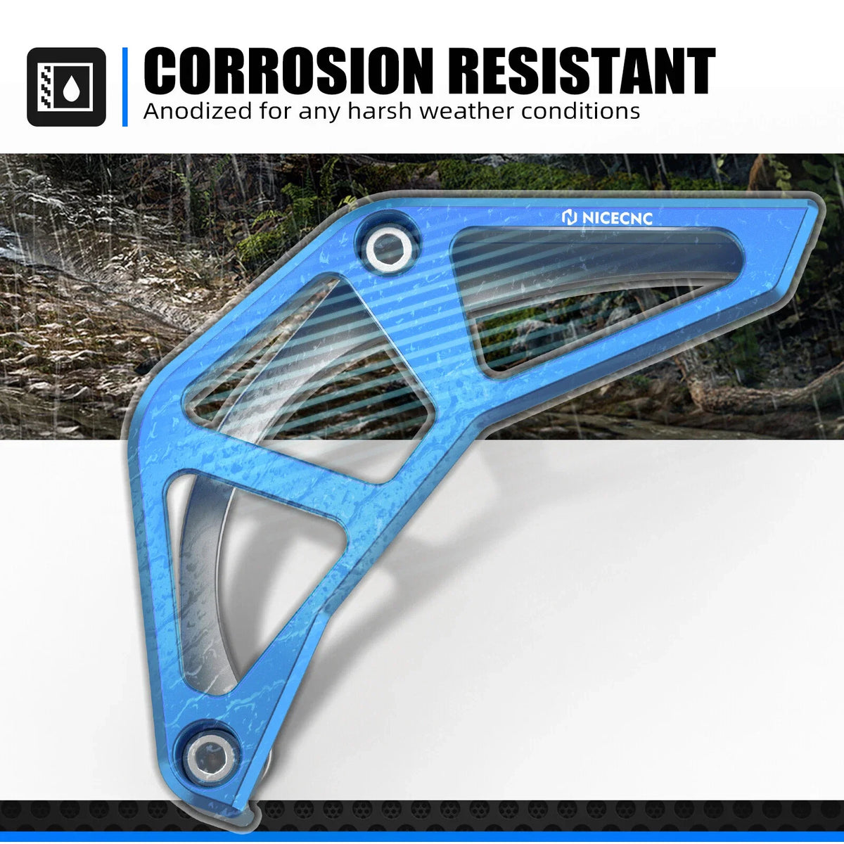Front Sprocket Guard Chain Cover for Suzuki DRZ400SM DRZ400S (2000–2024)