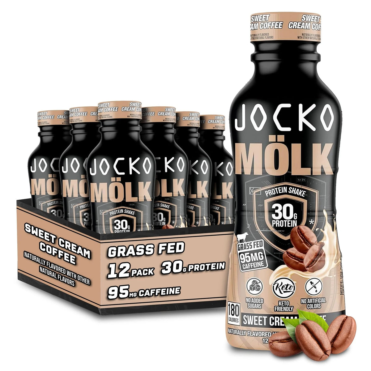 Jocko Fuel Mölk Protein Shakes for Grass Fed Protein (30g)
