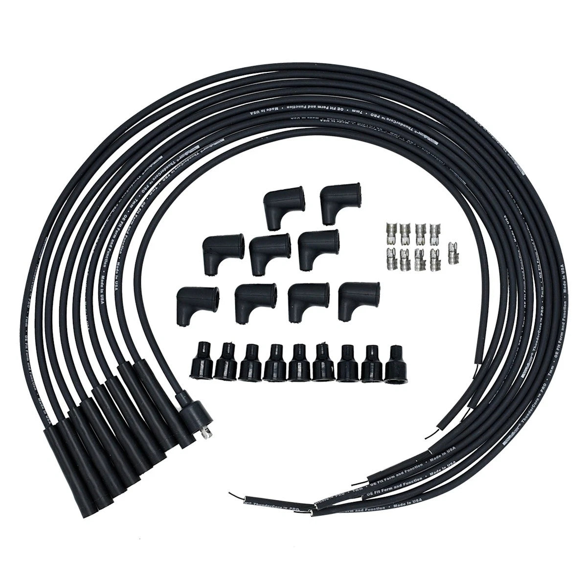 Set of 4 Spark Plug Wires for Chevy Olds Ram Van Truck Fury (1980–1992) 924-1553
