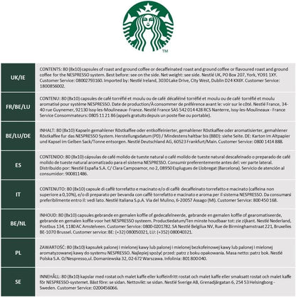 30 Pod Espresso Roast for Nespresso (Caramelly Notes Dark Roast)