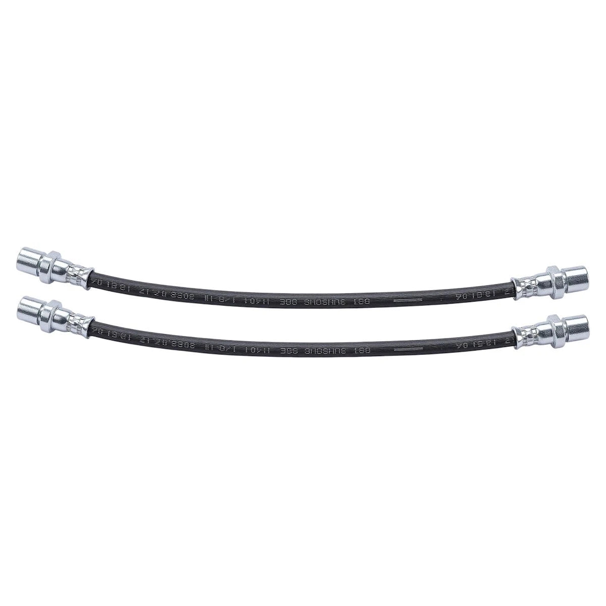 Set of 2 Brake Hoses for Subaru Impreza (1995–2001) 18021984, 2203858, 26531AA020