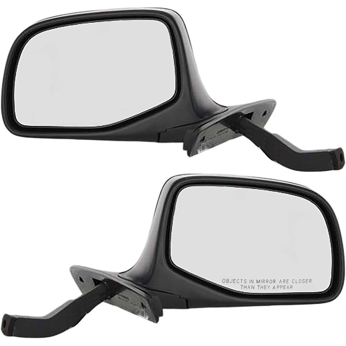 Set of 2 Manual Mirrors for Ford F-150 Bronco (1992–1996)