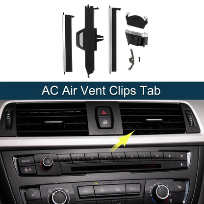 AC Air Vent Clips Tab Set for BMW 3 Series G20 G21/4 Series G22 (2019–2023)