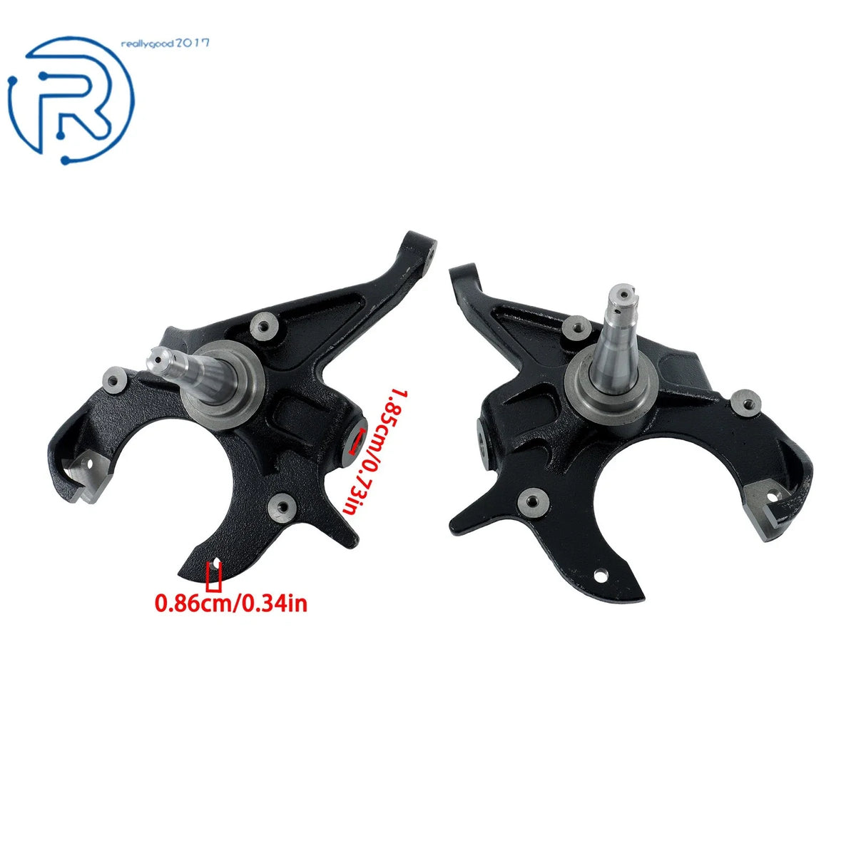2" Drop Spindle for Chevy S10 / GMC Sonoma Jimmy S15 (1982–2004)