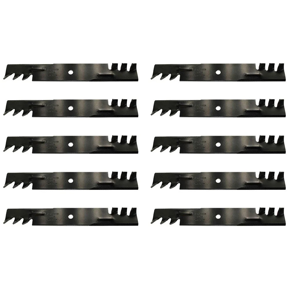 10 Toothed Mower Blades for Exmark (Replaces 1-303146)