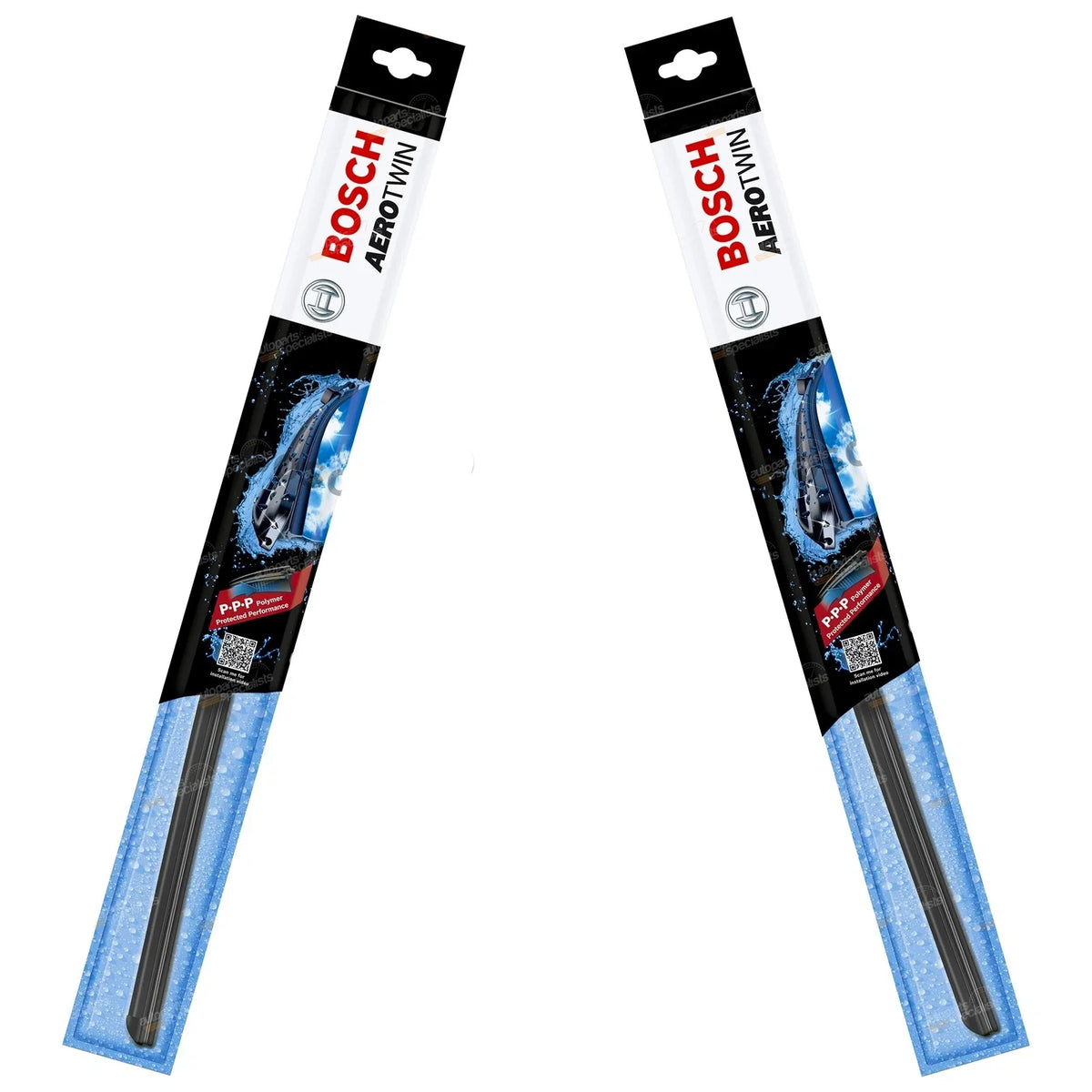 Front Pair Aerotwin Wiper Blades for Nissan Patrol GU (1997-2016)