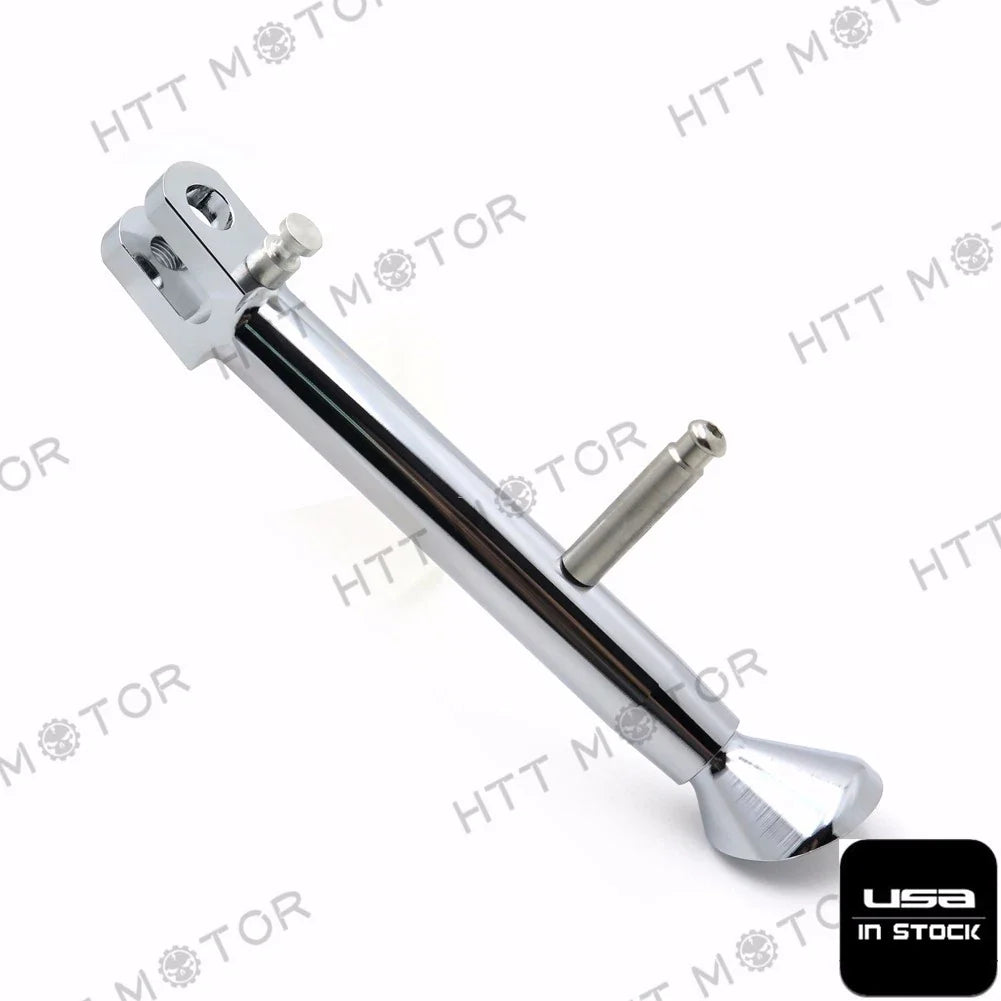 Kickstand Foot Side Stand Support for Kawasaki Ninja 250 250R EX250 (2008–2012) Chrome