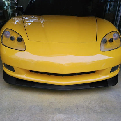 ZR1 Style Front Bumper Lip Spoiler for Chevy Corvette C6 (2005–2013)