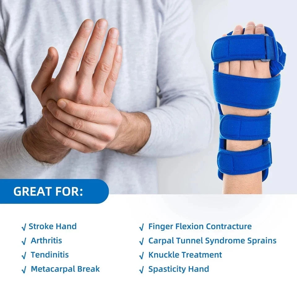 Resting Hand Splint for Stroke Therapy - Medium Right