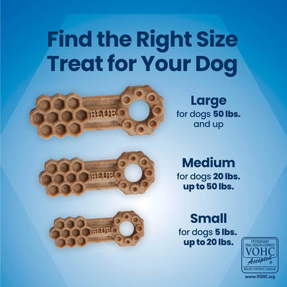 14 Count Blue Buffalo Medium Dental Chews for Dogs Daily Dental Care