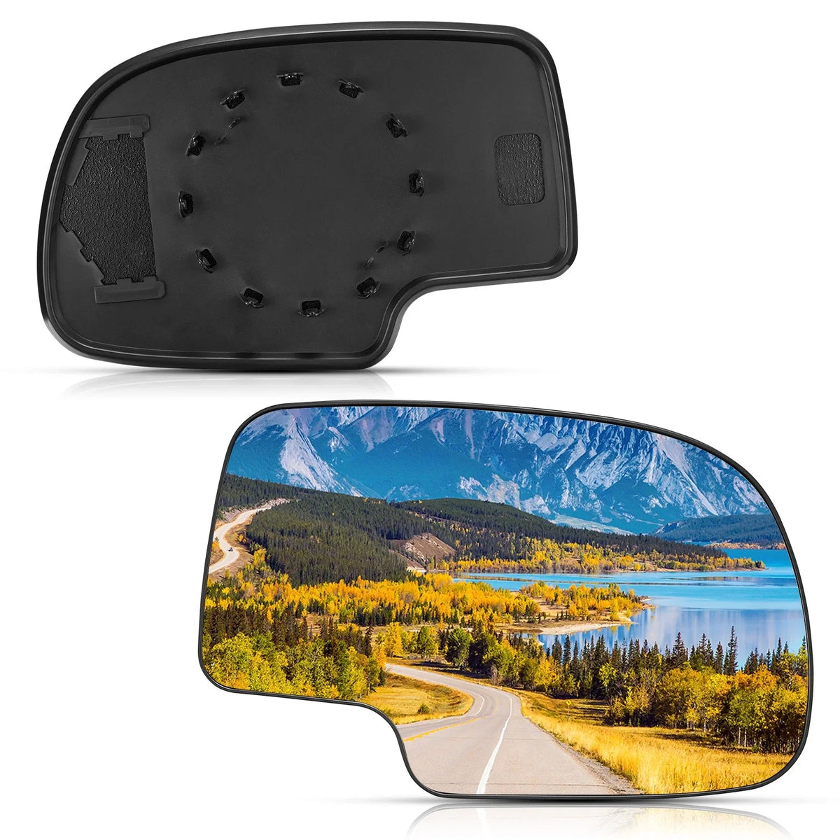 Mirror Glass for Chevrolet Silverado Sierra Tahoe Yukon (1999–2007)