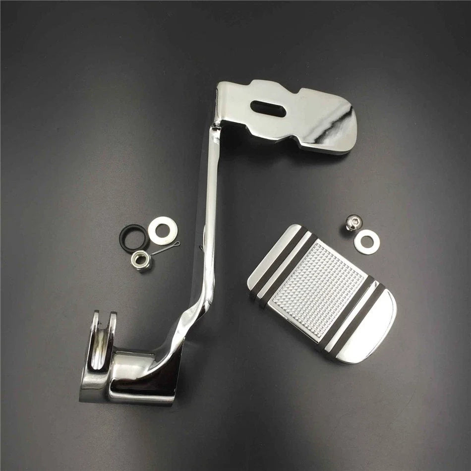 Chrome Airflow Rear Brake Pedal Foot Lever with Foot Peg for Touring (2014–Present)