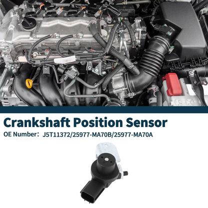 Crankshaft Position Sensor for Nissan Patrol Y61 (No. 25977-MA70B) 1 Pc Black