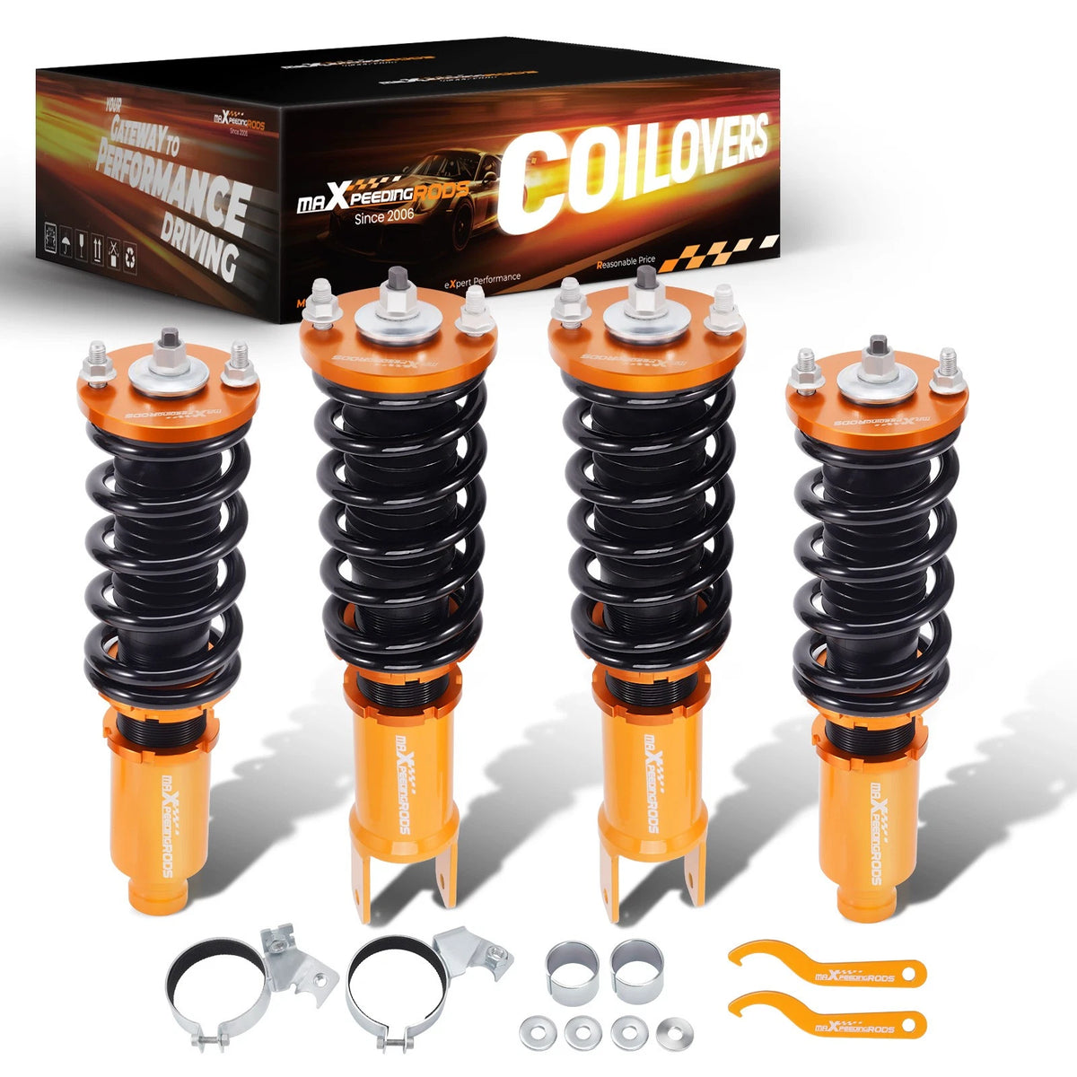 Coilover Struts Kit for Honda Civic (1996–2000) DJBRG3