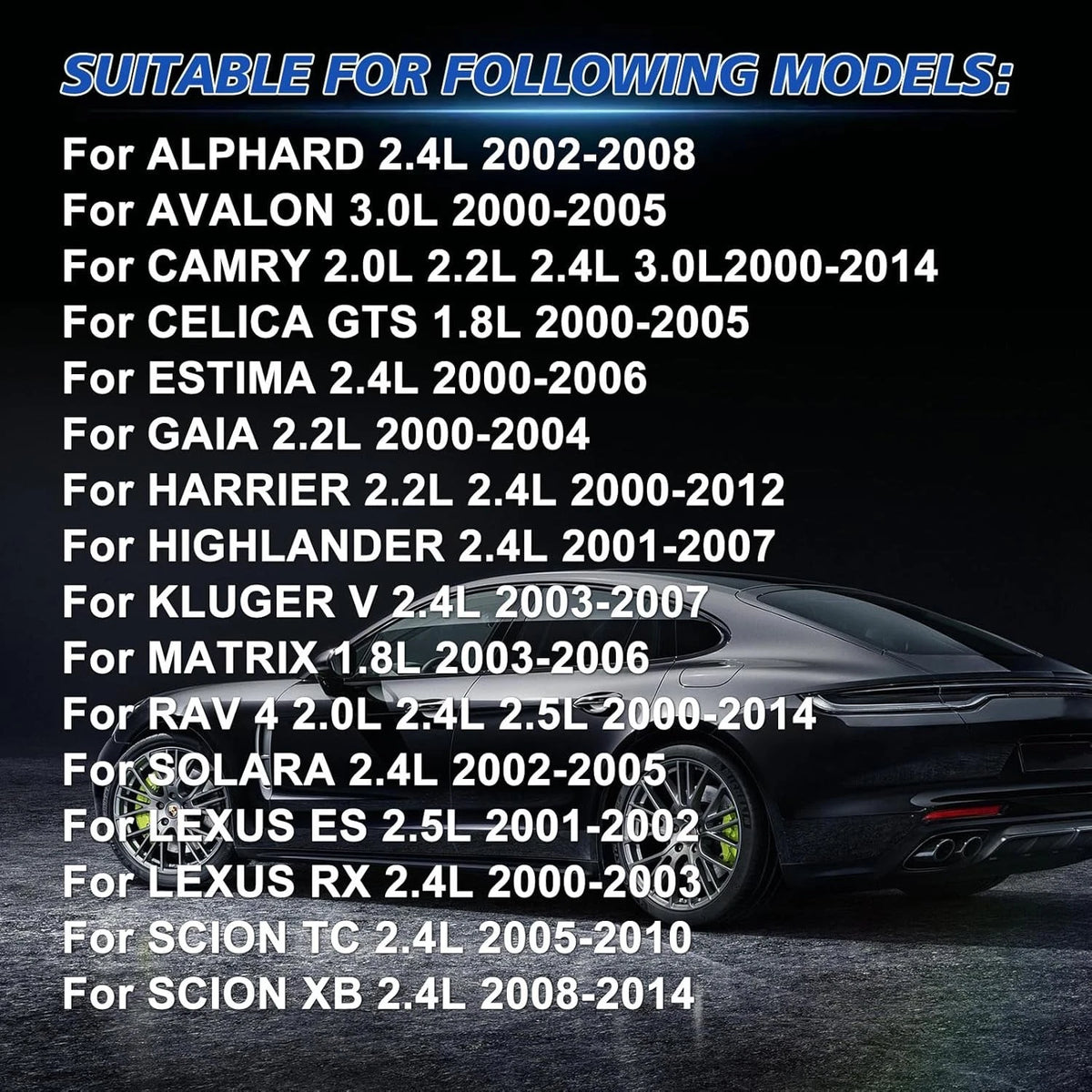 Master Rebuild Kit for Toyota Highlander Matrix Scion TC Lexus RX (U240E U241E)