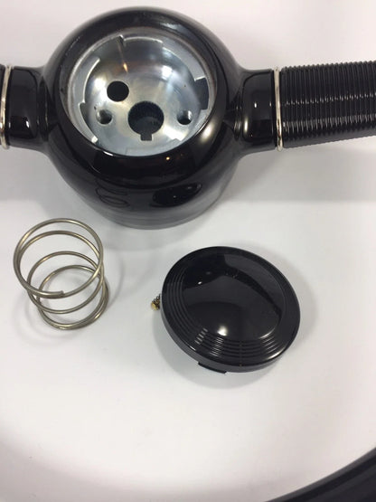 15 Inch Smooth Horn Steering Wheel for 1940 Ford Deluxe Style GM Column (1940–1940)