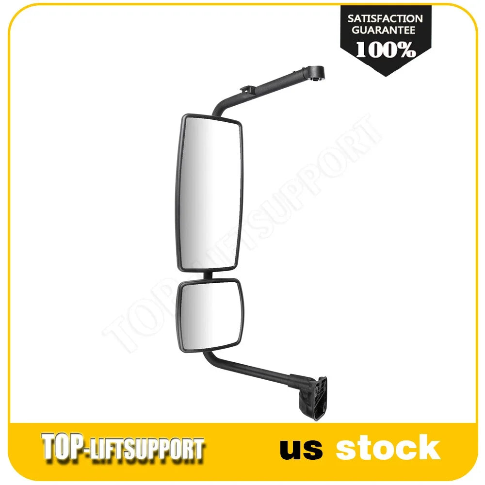 Driver Side Complete Mirror Black for International Durastar 4200 4300