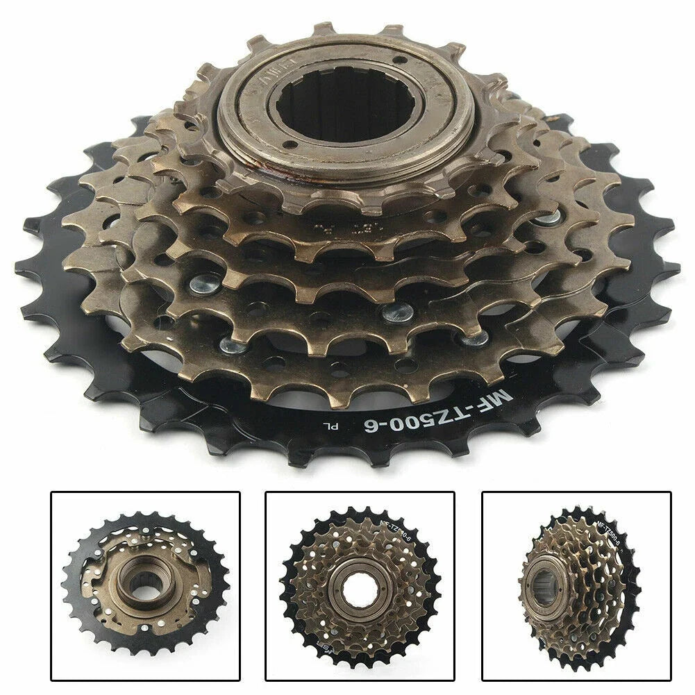 Shimano MF-TZ500 6 Speed Freewheel for Bicycle (14-28T)