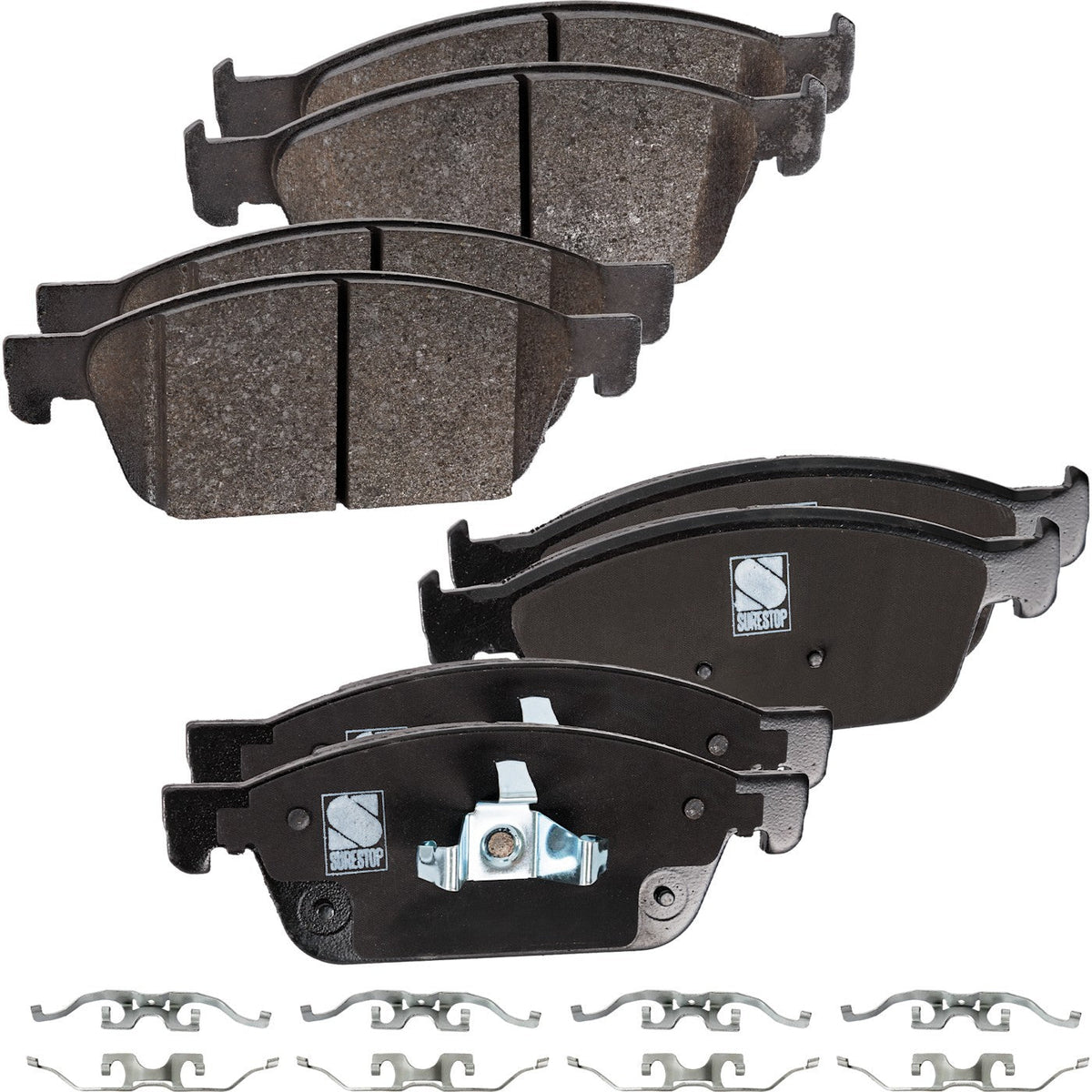 Set of Front & Rear Brake Pads for Ford Escape Lincoln MKC (2017–2019)