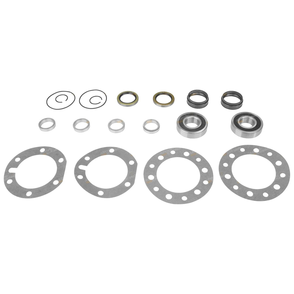 Rear Wheel Bearing Kits + Grease for Toyota Hiace 100 Series Van with ABS (1998–2004)
