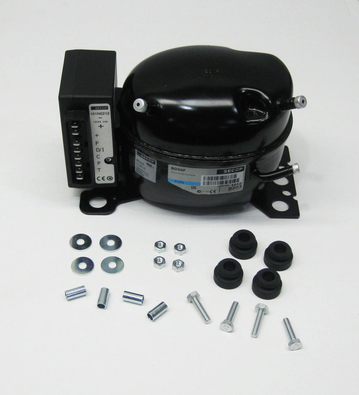 Secop Compressor BD50F with Electronic Controller for Automotive