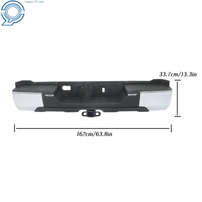 Chrome Rear Bumper Assembly for Toyota Tundra (2022–2024)