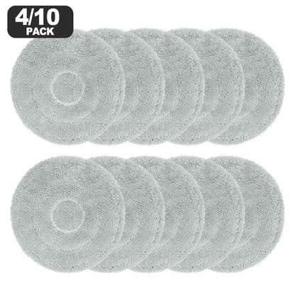 10pk Reusable Microfiber Mop Cloths for Trouver E30 (RLE52SC)