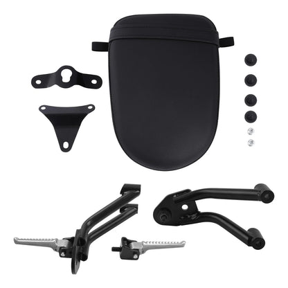 Rear Passenger Seat & Footpegs for Honda Rebel CMX300 CMX500 (2017–2025)