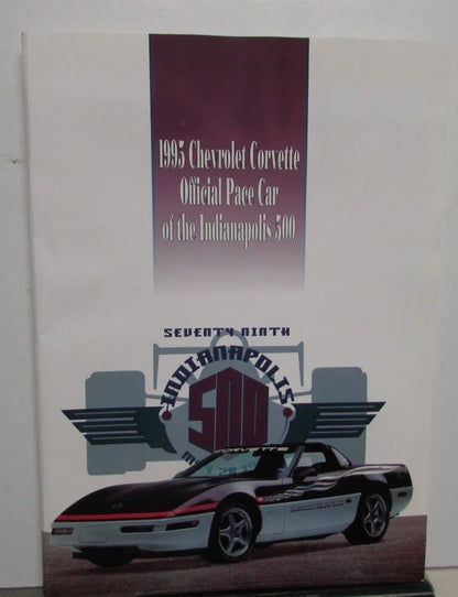 Press Kit for Chevrolet Corvette Indy 500 (1995)