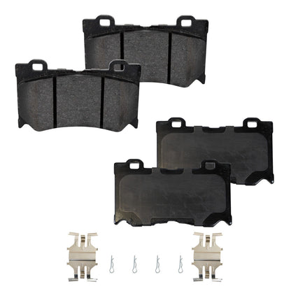 Front Brake Pad Set for Nissan 370Z, Infiniti Q50, G37, Q70L, Q60, FX50