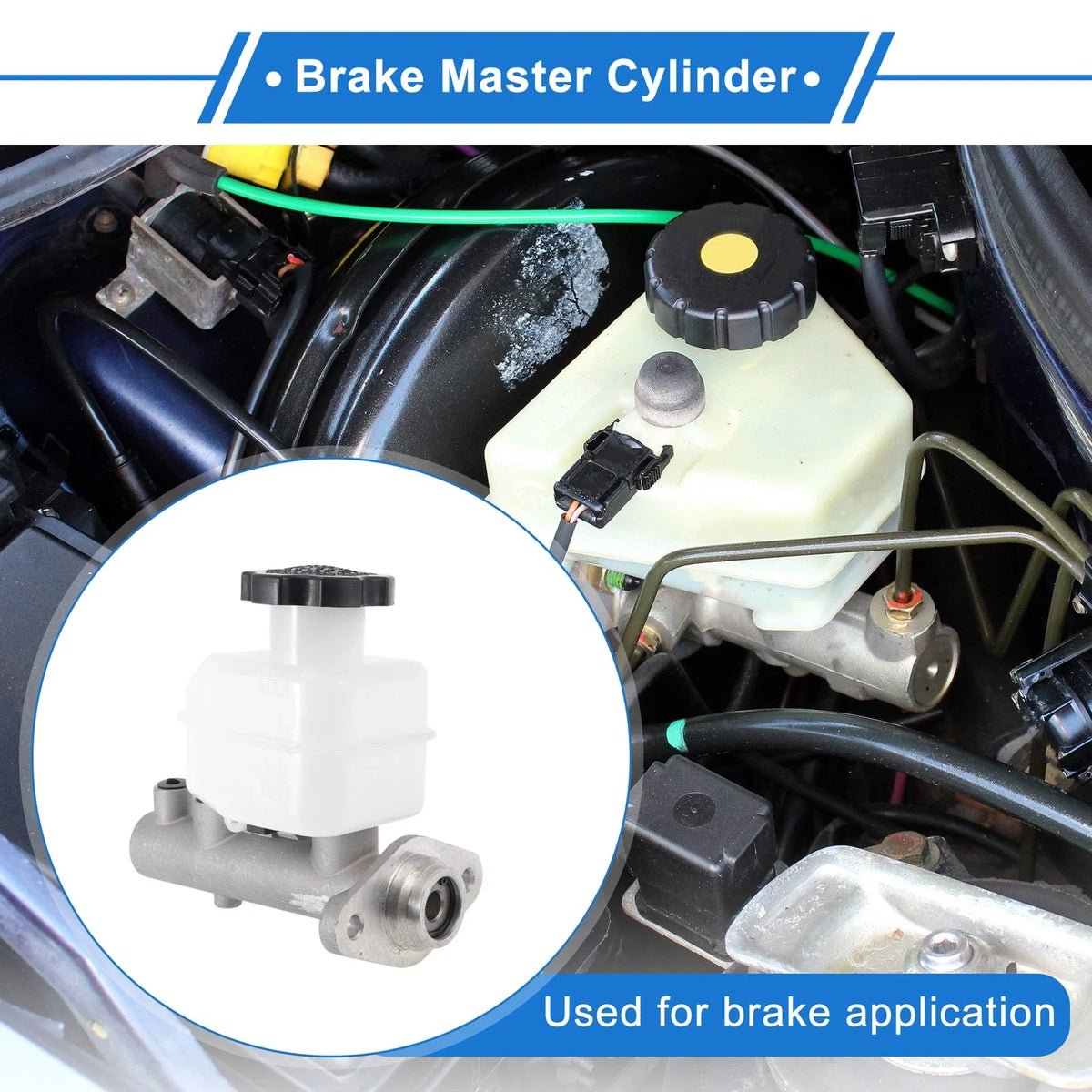 Brake Master Cylinder with Reservoir No. 585102D300 for Hyundai Elantra (2000–2006)