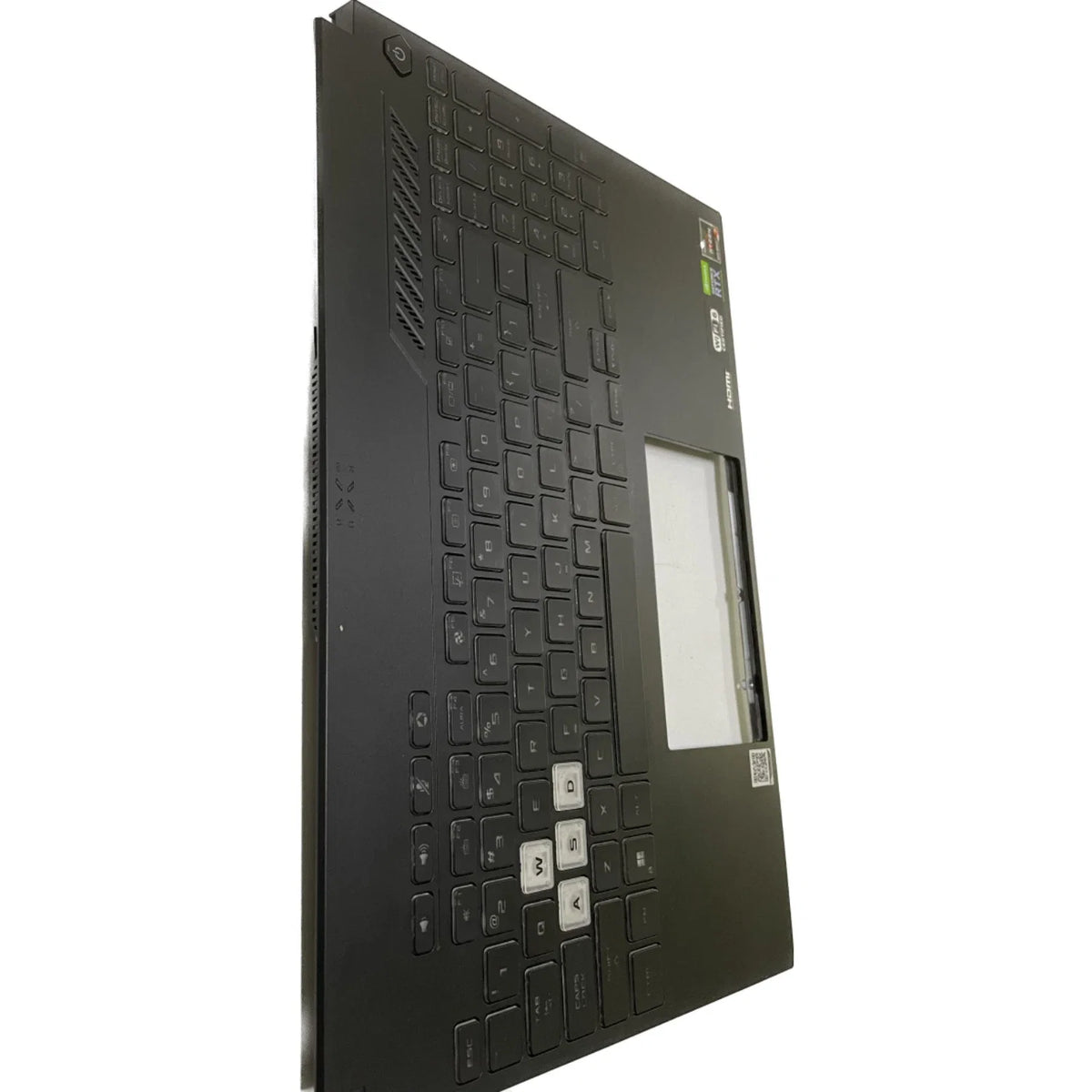 Palmrest with Backlit Keyboard for ASUS TUF Dash 15FA507 FA507R (2021–2021)