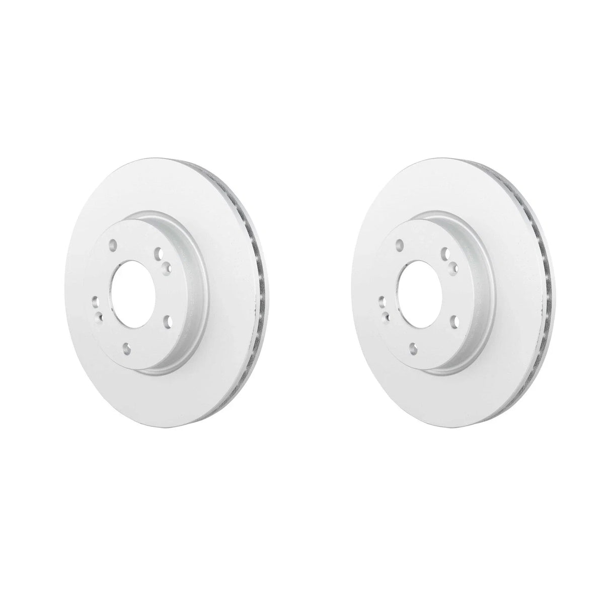2X Bosch QuietCast Front Disc Brake Rotors for Ioniq Niro FWD (2017–2022)