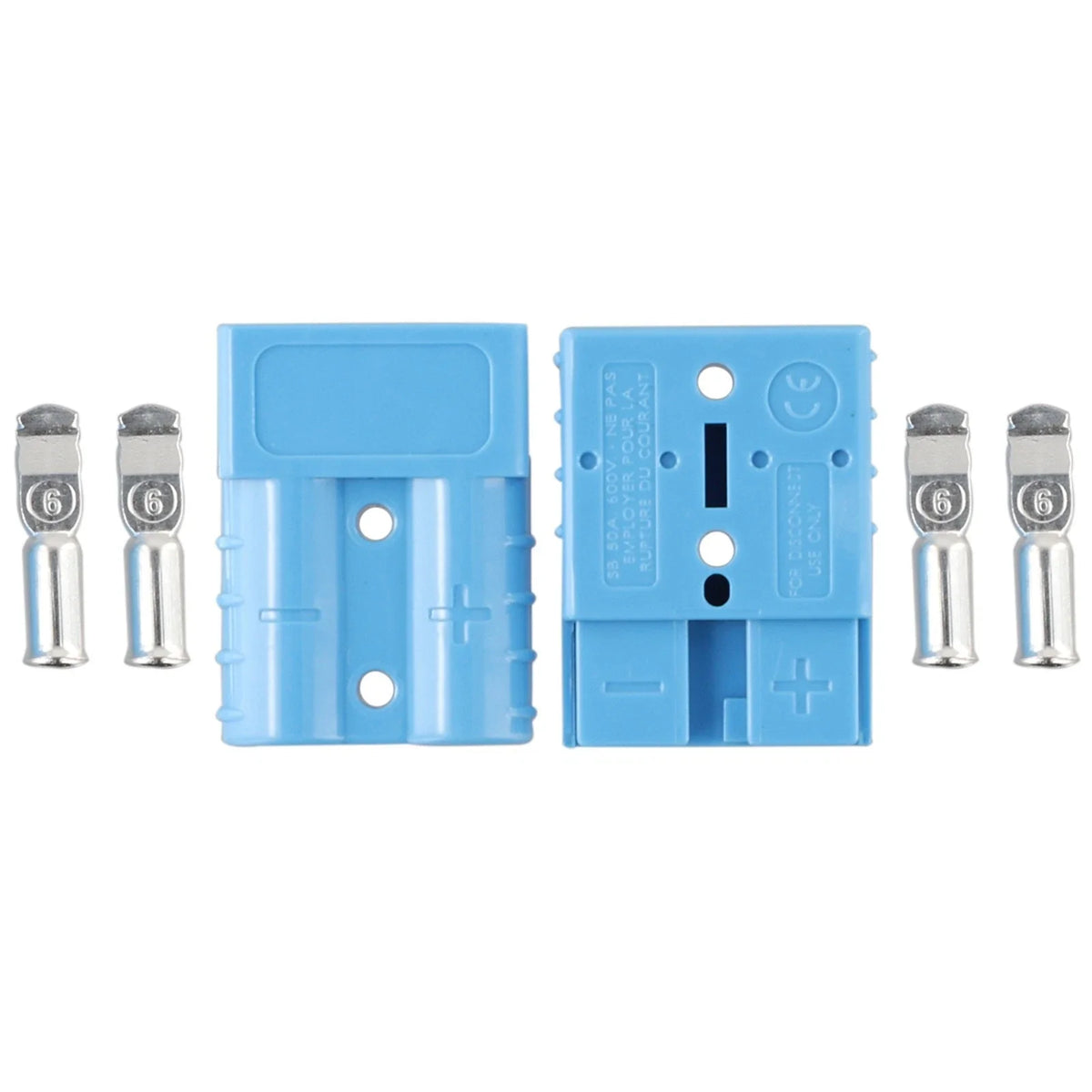 Connectors for Solar Panels and Dual Battery Systems (Pack of 2)