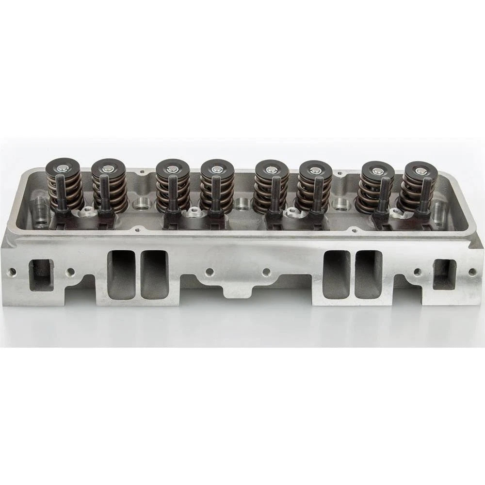 Flo-Tek SBC 350 Chevy Aluminum Cylinder Head w/ Studs Guideplates (102505)