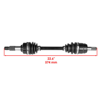 Set of 2 CV Joint Axles for Arctic Cat 400 450 500 550 4X4 (SK3288AX138GR)