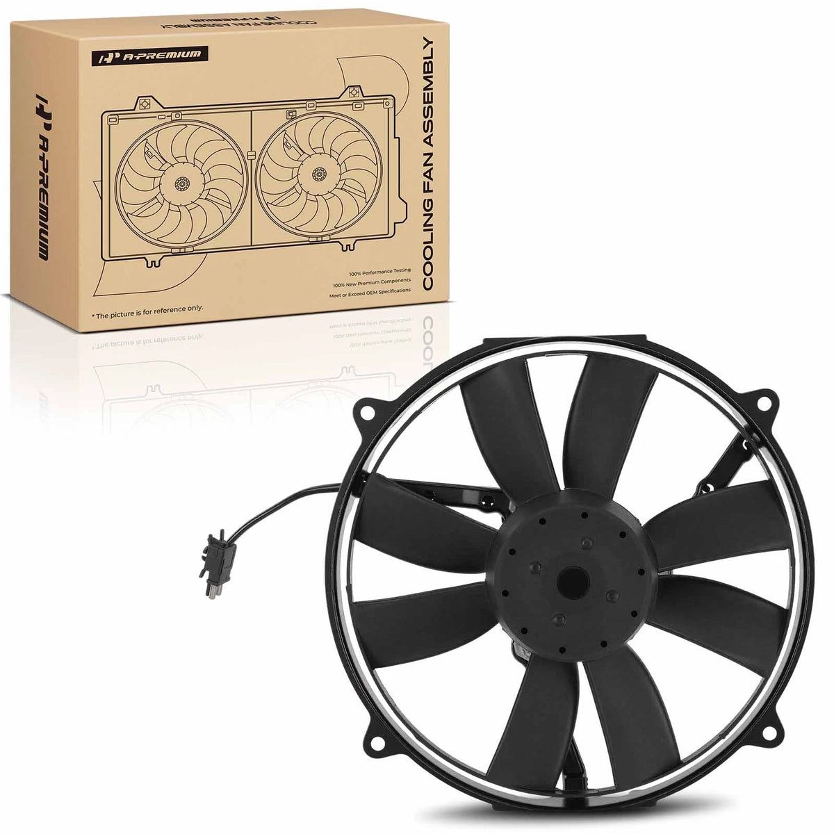 Cooling Fan Assembly for Mercedes-Benz C230 C280 C43 AMG (1996–2000) 0015001293, 75932