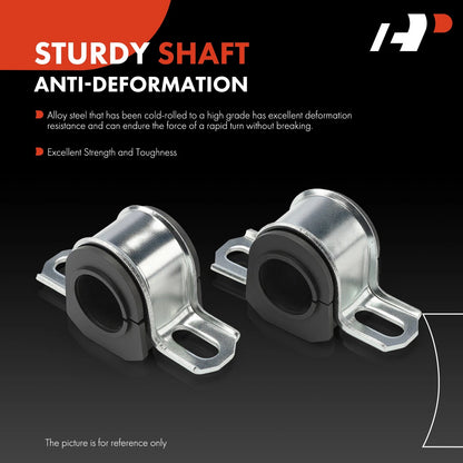 2X Front Sway Bar Bushing Kit for Chevrolet Tahoe Blazer (2001–2006) 14015724, K7326