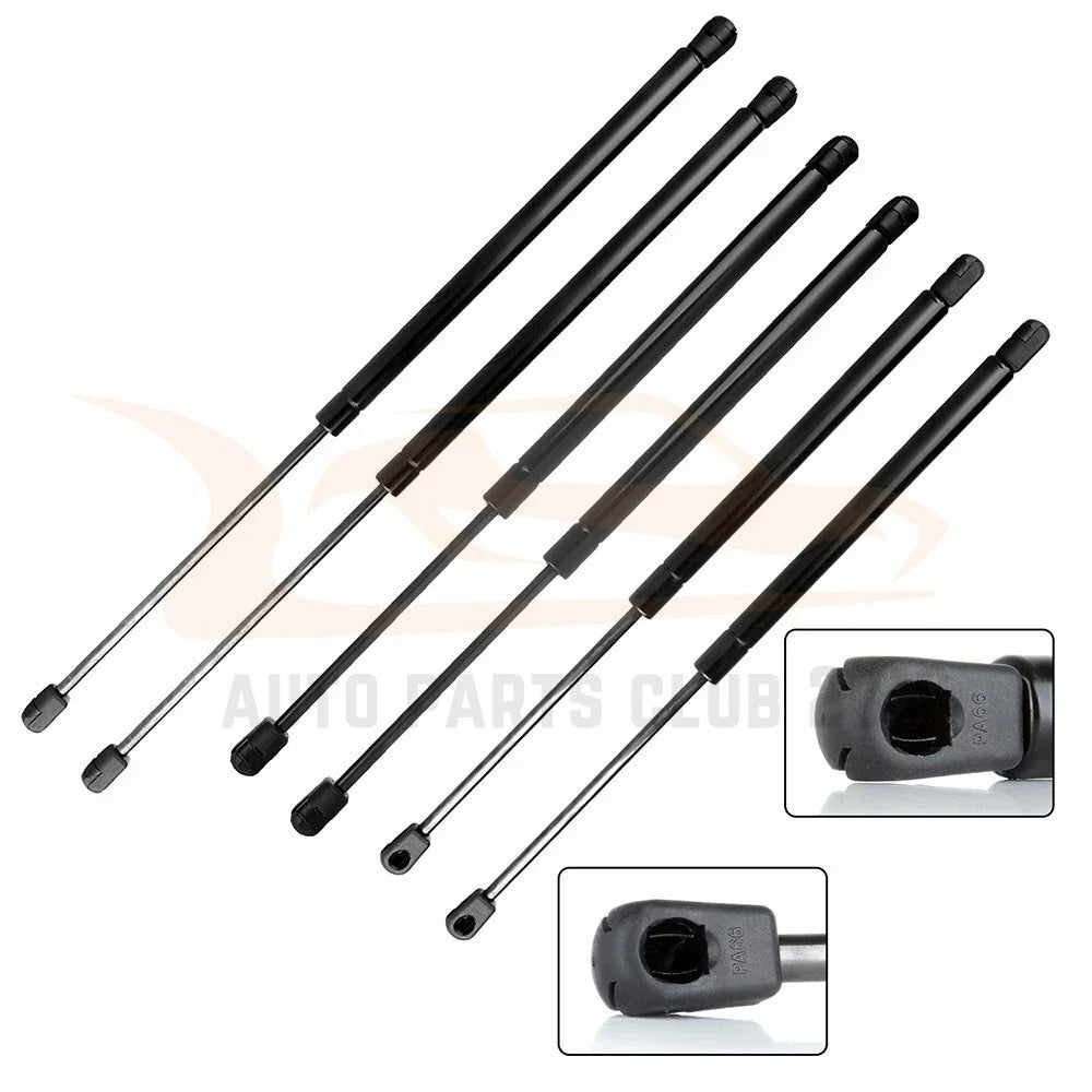 Set of 6 Lift Supports for Hyundai Santa Fe (2001–2006)